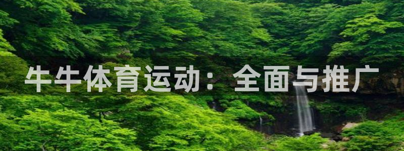 三亿体育网：牛牛体育运动：全面与推广