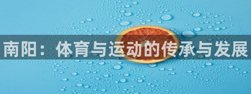 三亿体育：南阳：体育与运动的传承与发展