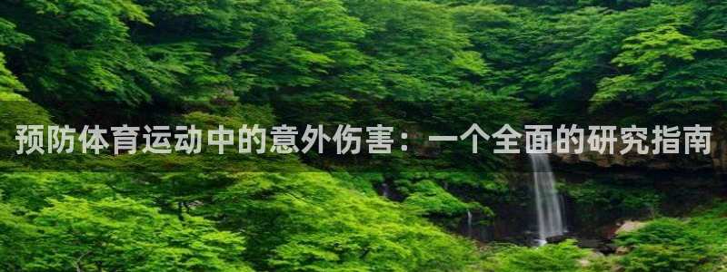 三亿体育网：预防体育运动中的意外伤害：一个全面的研究指南